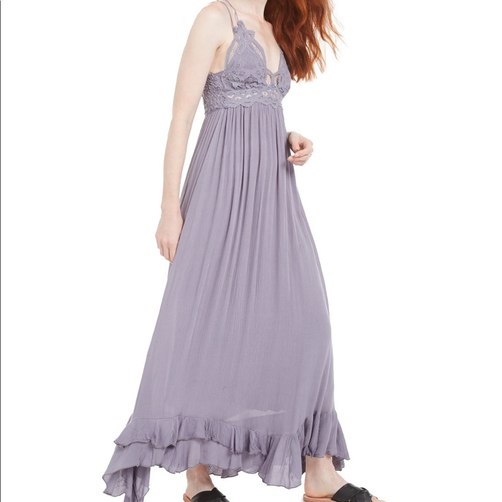 FREE PEOPLE ADELLA Lace Maxi Dress! Nwt